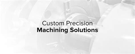 custom cnc machining solutions